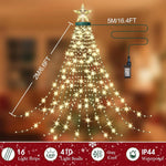 410 LED Christmas Tree Lights – 11 Modes, Timer & Remote