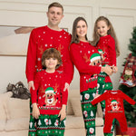 Printed Family Christmas Pajamas – Adults, Kids & Baby