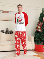 Pijamas familiares navideños con Santa – set de 2 piezas