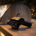 Cepillo eléctrico para parrilla BBQ – rodillo de acero inoxidable y carga USB