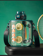 TKK – botella deportiva Tritan resistente al calor – 1 L, 1.6 L y 2 L