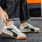 Tenis retro estilo German Trainer para hombre – suela suave y transpirable
