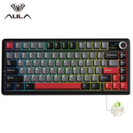 AULA F75 MAX – 75% Tri-Mode Mechanical Keyboard with TFT, RGB & Hot-Swap