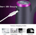USB Charging Electric Water Bottle Dispenser For 5 Gallon Water Jugs Pump Home, Office,Camping Essentials