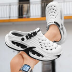 Zuecos de plataforma para hombre – transpirables y chunky