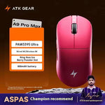 ATK Dragonfly A9 Pro Max – mouse gamer inalámbrico PAW3395, 57 g y 8K