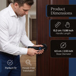 Cerradura biométrica Bluetooth – huella, teclado digital y acceso sin llave
