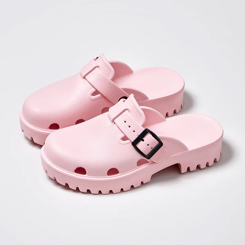 Smile Pop – sandalias de plataforma para mujer, impermeables y antideslizantes