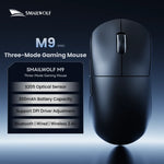 SMAILWOLF M9 – Wireless Tri-Mode PAW3311 Gaming Mouse with Magnetic Charging