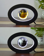 Globo terráqueo magnético levitante con iluminación LED