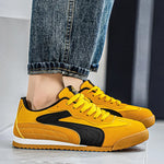 Tenis retro estilo German Trainer para hombre – suela suave y transpirable