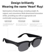Lenovo – gafas inteligentes AI Bluetooth 5.3 con audio y micrófono