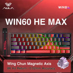 AULA WIN60/WIN68 HE – Magnetic Gaming Keyboard with Rapid Trigger, RGB & 8K