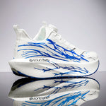 Tenis running unisex con cierre giratorio – sin cordones y suela gruesa