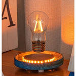 Lámpara de Saturno levitante con base luminosa – decoración magnética