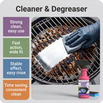 120ml BBQ Grills Cleaner Spray Multi-Purpose Multi-Purpose Grease Remover Kitchen Degreaser Kit for Oven Hood Stove BBQ Grill