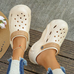 Women's Chunky EVA Clogs – Thick Outdoor Platform