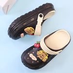 Zuecos de plataforma para mujer – estilo casual para casa y playa