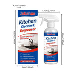 Kitchen Surfaces Degreaser Instantly Dissolves Stubborn Kitchen Grease. Sparkling Clean Professional Kitchen