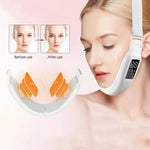 Masajeador facial eléctrico V-Line con vibración y EMS