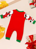 Pijamas familiares navideños con Santa – manga larga