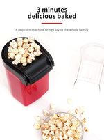 Portable Automatic Hot Air Popcorn Maker – Oil-Free