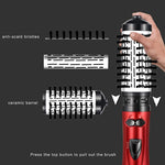 3-in-1 Rotating Hair Dryer Brush – Automatic Curler & Hot Air