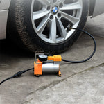 Kit 3 en 1 de gato eléctrico 12 V de 3 toneladas con llave de impacto y bomba de aire