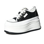 Fujin – tenis con plataforma oculta de 9 cm para mujer
