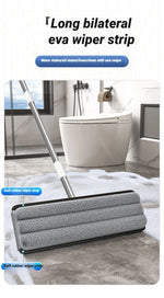 JOYBOS – mopa plana giratoria 360° de 33 cm con cubeta