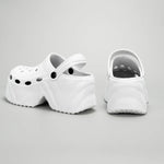 Sandalias EVA de plataforma para mujer – punta cerrada y suela gruesa