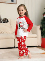 Pijamas familiares navideños con Santa – set de 2 piezas
