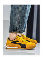 Tenis retro estilo German Trainer para hombre – suela suave y transpirable