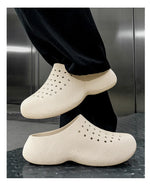 Zuecos EVA de suela gruesa para hombre – playa y jardín