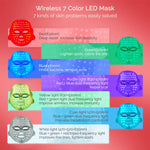 Rechargeable 7-Color LED Facial Mask