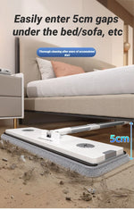 JOYBOS – mopa plana giratoria 360° de 33 cm con cubeta