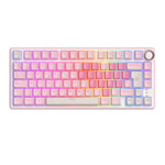 RK Royal Kludge R75 – 81-Key Gasket Mechanical Keyboard, RGB & Hot-Swap