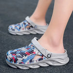 Sandalias tipo zueco para hombre – EVA y plataforma casual