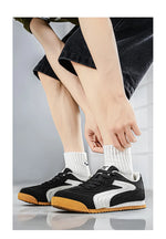 Tenis retro estilo German Trainer para hombre – suela suave y transpirable