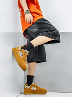 Tenis skate de estilo urbano para hombre – corte bajo y antideslizantes