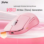 SCYROX V6s/V8s – mouse gamer inalámbrico ultraligero Dual 8K tri-modo