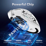 ATTACK SHARK R1 – 55 g Tri-Mode Wireless Gaming Mouse with 18K DPI