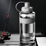 Sports Water Bottle with Straw – 1 L, 1.5 L & 2 L