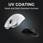 MCHOSE L7 Ultra – mouse gamer inalámbrico ultraligero 39 g PAW3395 y Dual 8K