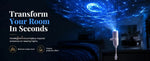 Moon Galaxy Projector – LED Starry Sky Night Light