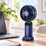Zhopu BreezeFlex Pro – Ventilador portátil plegable de 5 velocidades