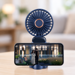 Zhopu BreezeFlex Pro – Ventilador portátil plegable de 5 velocidades