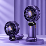 Zhopu BreezeFlex Pro – Ventilador portátil plegable de 5 velocidades