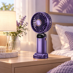Zhopu BreezeFlex Pro – Ventilador portátil plegable de 5 velocidades