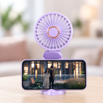 Zhopu BreezeFlex Pro – Ventilador portátil plegable de 5 velocidades
